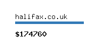 halifax.co.uk Website value calculator