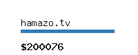 hamazo.tv Website value calculator