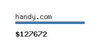 handy.com Website value calculator