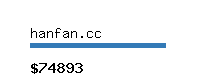 hanfan.cc Website value calculator