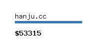 hanju.cc Website value calculator