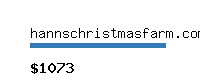 hannschristmasfarm.com Website value calculator