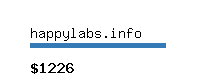 happylabs.info Website value calculator