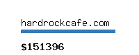 hardrockcafe.com Website value calculator