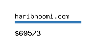 haribhoomi.com Website value calculator