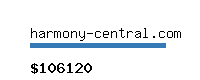 harmony-central.com Website value calculator