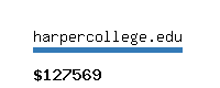 harpercollege.edu Website value calculator