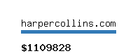 harpercollins.com Website value calculator