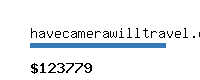 havecamerawilltravel.com Website value calculator