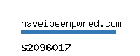 haveibeenpwned.com Website value calculator