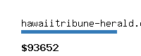 hawaiitribune-herald.com Website value calculator