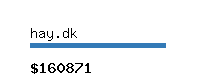 hay.dk Website value calculator