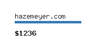 hazemeyer.com Website value calculator