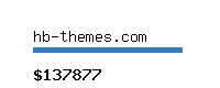 hb-themes.com Website value calculator