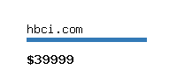 hbci.com Website value calculator