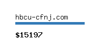 hbcu-cfnj.com Website value calculator