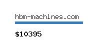 hbm-machines.com Website value calculator