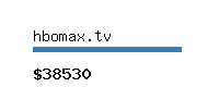 hbomax.tv Website value calculator