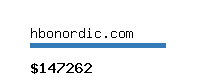 hbonordic.com Website value calculator