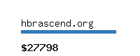 hbrascend.org Website value calculator