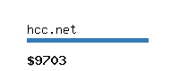 hcc.net Website value calculator