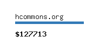 hcommons.org Website value calculator