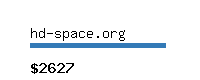 hd-space.org Website value calculator