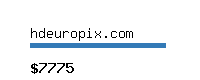 hdeuropix.com Website value calculator