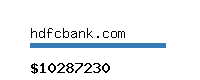 hdfcbank.com Website value calculator