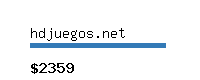 hdjuegos.net Website value calculator