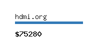hdmi.org Website value calculator