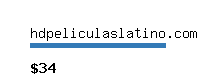 hdpeliculaslatino.com Website value calculator