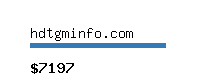 hdtgminfo.com Website value calculator