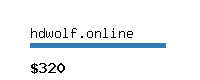 hdwolf.online Website value calculator