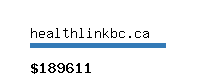 healthlinkbc.ca Website value calculator