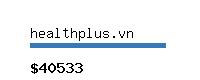 healthplus.vn Website value calculator