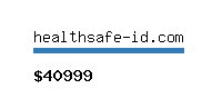 healthsafe-id.com Website value calculator