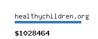 healthychildren.org Website value calculator