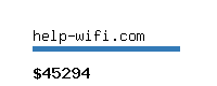 help-wifi.com Website value calculator