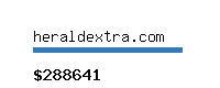 heraldextra.com Website value calculator