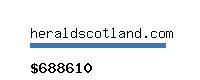 heraldscotland.com Website value calculator