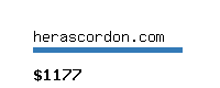 herascordon.com Website value calculator