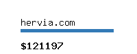 hervia.com Website value calculator