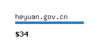 heyuan.gov.cn Website value calculator