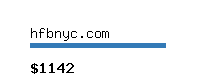 hfbnyc.com Website value calculator