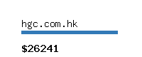 hgc.com.hk Website value calculator