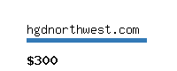 hgdnorthwest.com Website value calculator