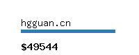 hgguan.cn Website value calculator