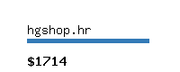 hgshop.hr Website value calculator