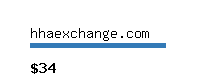 hhaexchange.com Website value calculator